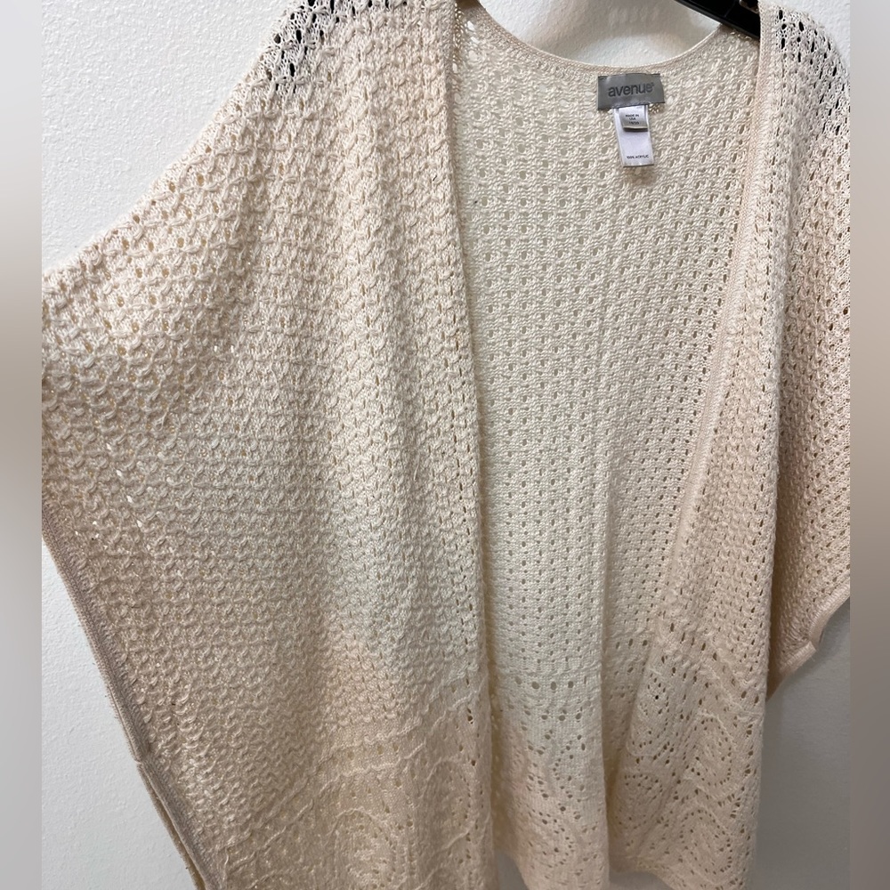 Poncho Kimono Crochet Pattern 18/20 - Picture 2 of 6